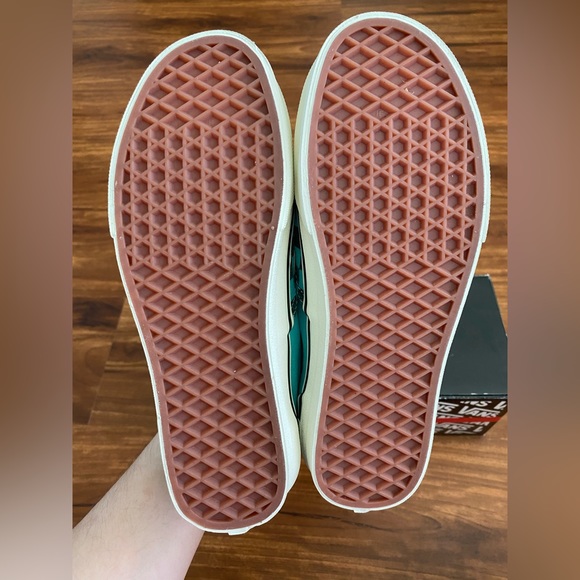 Vans Era Checkered Aqua Blue - Men’s 6.5/Women’s 8 - Picture 6 of 7